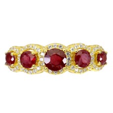925 Sterlingsilber Ring Rund