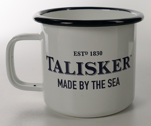 Talisker whisky blech - blech, tasse