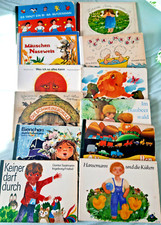 12 Kinderbücher, Kult!!  Papp-Bilderbücher aus DDR-Zeiten, gut erhalten