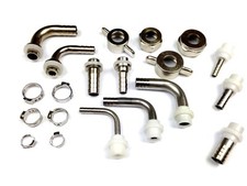 Bierschlauch Co2 Schlauch Tüllen Muttern Zapfanlage Bierzapfanlage Bierleitung