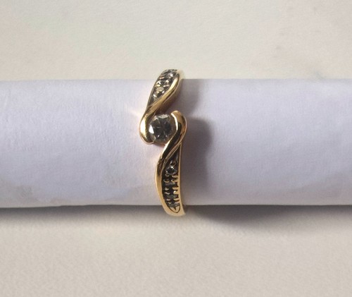 750 gold ring mit - , brillanten