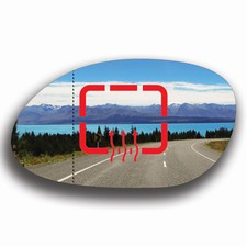 Blau Asphärisch Links