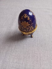 Porzellan Ei Schatulle