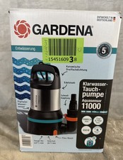 GARDENA Klarwasser Tauchpumpe 11000 Aquasensor 09034-61