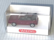 Wiking H0  046 01  VW Golf I Cabrio Sondermodell genesis  lila offen    in OVP.