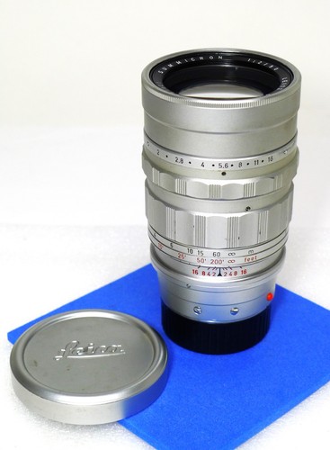 Leica chrome 90mm summicron - chrome, f2
