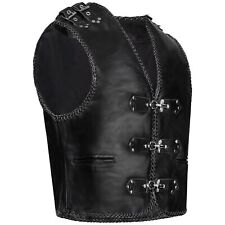 PAULGOS Lederweste - 100 %