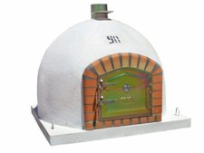 Ofen AS508 Backofen Steinofen 90x90cm Flammkuchenofen Holzbackofen Brotofen