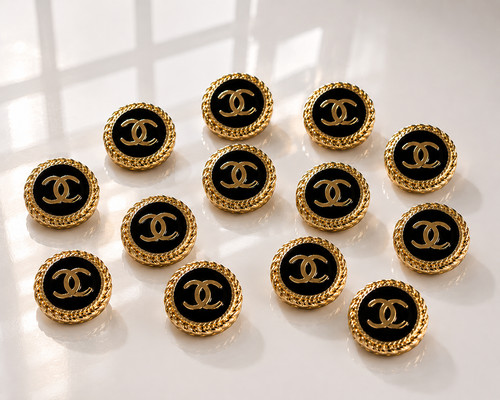 Set chanel knöpfe - set, 12