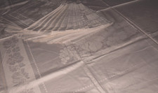 Alte Leinen Damast Tischdecke