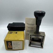 Datumsstempel, Reiner D40