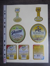 Bieretiketten, Bayern, Neumarkt in der Oberpfalz, NEUMARKTER GLOSSNERBRÄU Teil 2