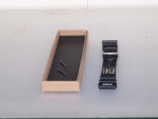 Kautschuk Taucher Uhrenarmband Modell Jetter-KS schwarz  - 22mm