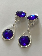 Ohrclips / Doppel-Cabochon 12