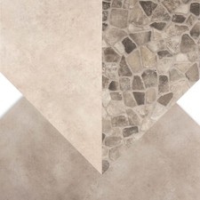 PVC CV Bodenbelag Steinoptik - 1 oder 2 Meter Breite, Länge auf Maß - Abriebfest