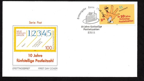 Brd 2003 zur - 2003:, (ersttagsbriefe)