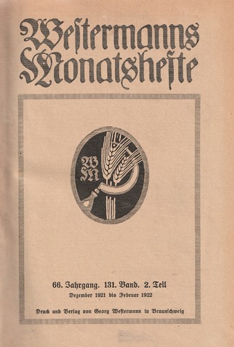 Westermanns monatshefte 66 - westermanns, monatshefte,
