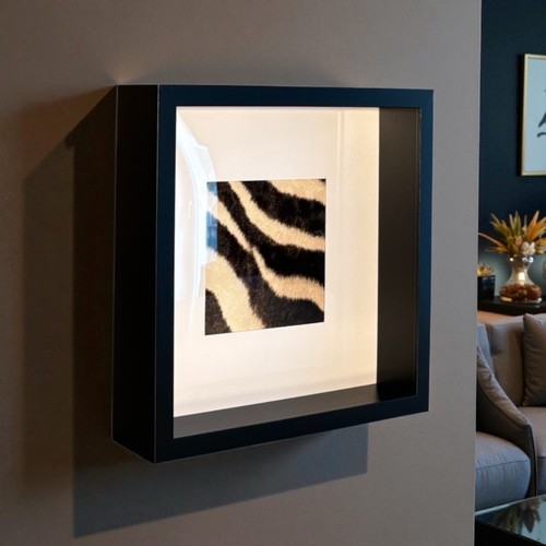 Bild mit echten zebrafell - mit,