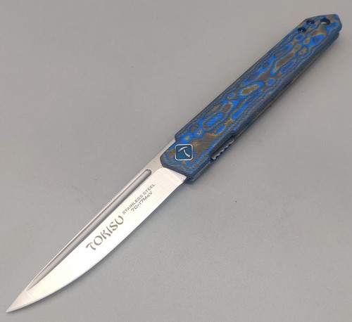 Tokisu messer blue mix - mix, micarta