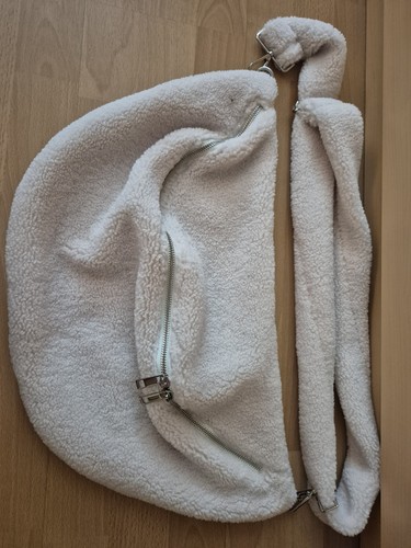 Tasche aus teddyfell - aus,