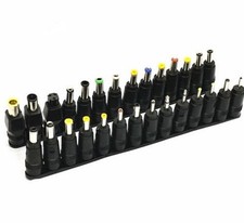 28Stück Universal Laptop Notebook Netzteil Adapter 5.5x2.1mm AC DC Stecker Set