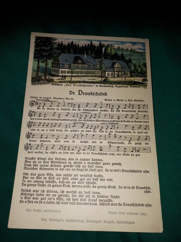 Alte liederkarte anton - liederkarte,