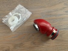 Hansgrohe Axor Uno Drehauslauf für Waschtisch Armatur in rot   , 80 -90 er Jahre