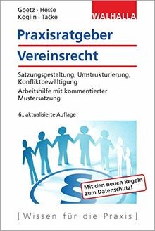 Praxisratgeber vereinsrecht - praxisratgeber,