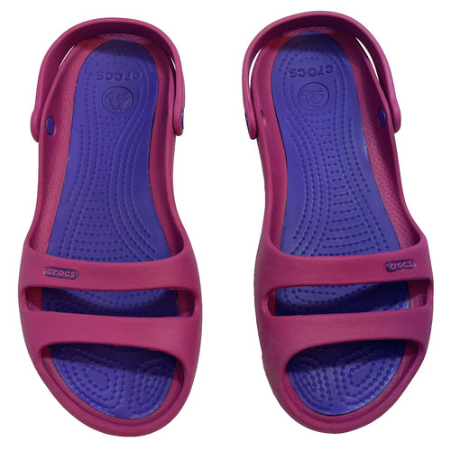Crocs cleo flat - strappy, slides