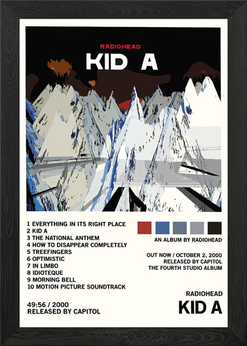 Radiohead kid album - a, cover