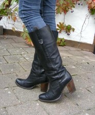 tolle SENDRA Echtleder High Heel Stiefel Gr. 37