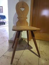antiker Stuhl Holz Bauernstuhl