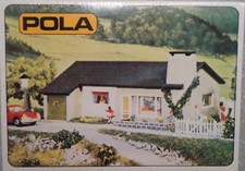 Pola   628    (Spur H0)   Bungalow mit Garage - Bausatz in OVP  (unbenutzt)