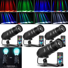 1-10X 20W LED Pinspot RGBW