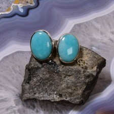 Amazonit Ohrring, 925er