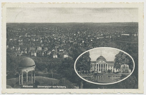 Wiesbaden gesamtansicht - ak,