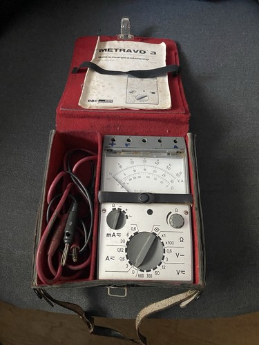 Metravo analoges multimeter - analoges,