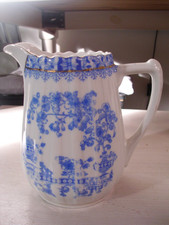 Porzellan Krug / China Blau / Rosslau