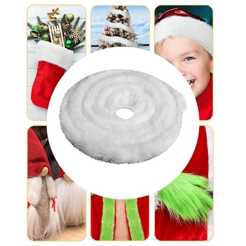 Weihnachten kunstpelz streifen - kunstpelz,