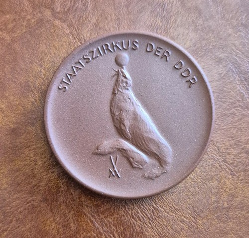 Meissner steinzeug medaille - steinzeug, ~