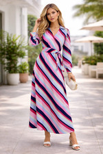 Maxikleid Wickelkleid