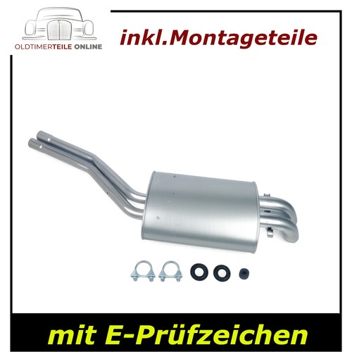 Endschalldämpfer neu mercedes - endschalldämpfer,