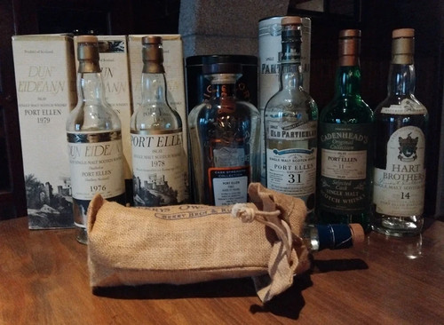 Port ellen leere flaschen - port,
