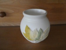 Partylite Teelicht für Aroma Melts weiss mit Ahornblätterverzierung