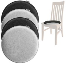 4x Sitzkissen aus Filz -