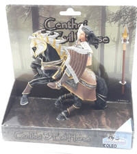 Bullyland- Centhoi & Evel Horse Figur 16 cm -Ritter - 75581-Pferd -OVP Fantasie
