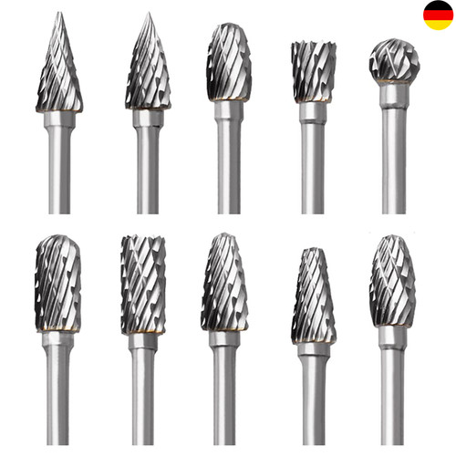 Hartmetall frässtifte set - hartmetall,