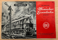 Märklin Broschüre / Katalog  1949 - Die elektrische Miniatur- Eisenbahn Spur 00