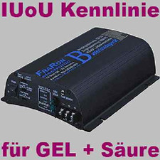 Vollautomatik Batterie Ladegerät 12 Volt 20A IUoU   2x Ladeausgang  getaktet
