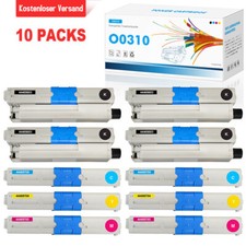 10x TONER für OKI C 310 dn C